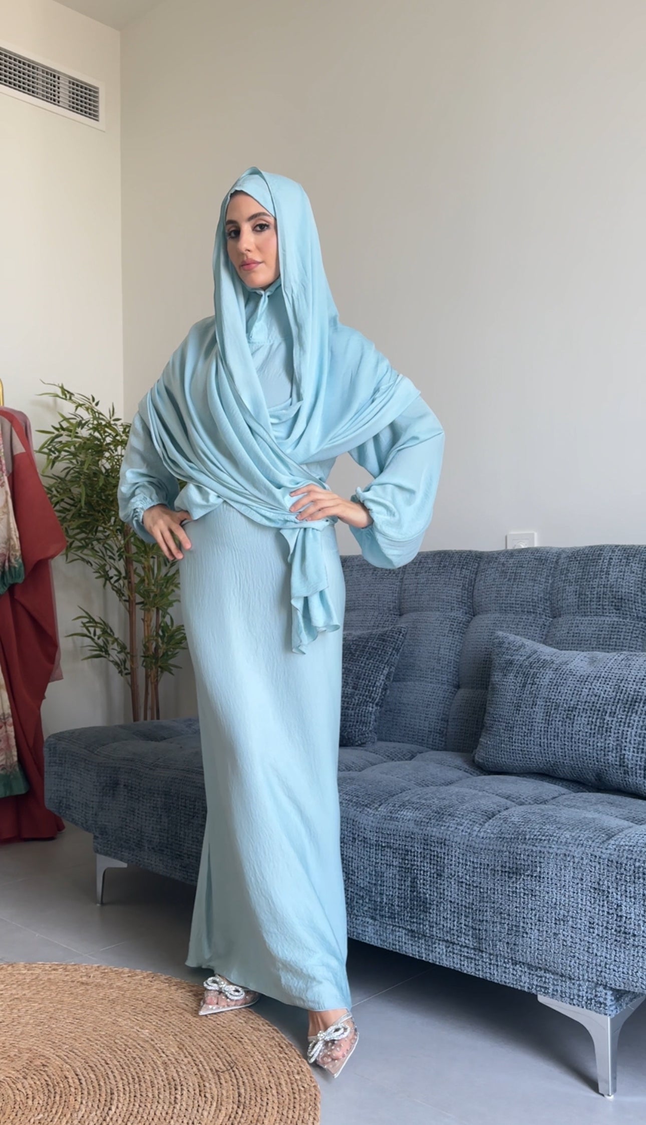 Frozen Elsa Long Scarf Abayah