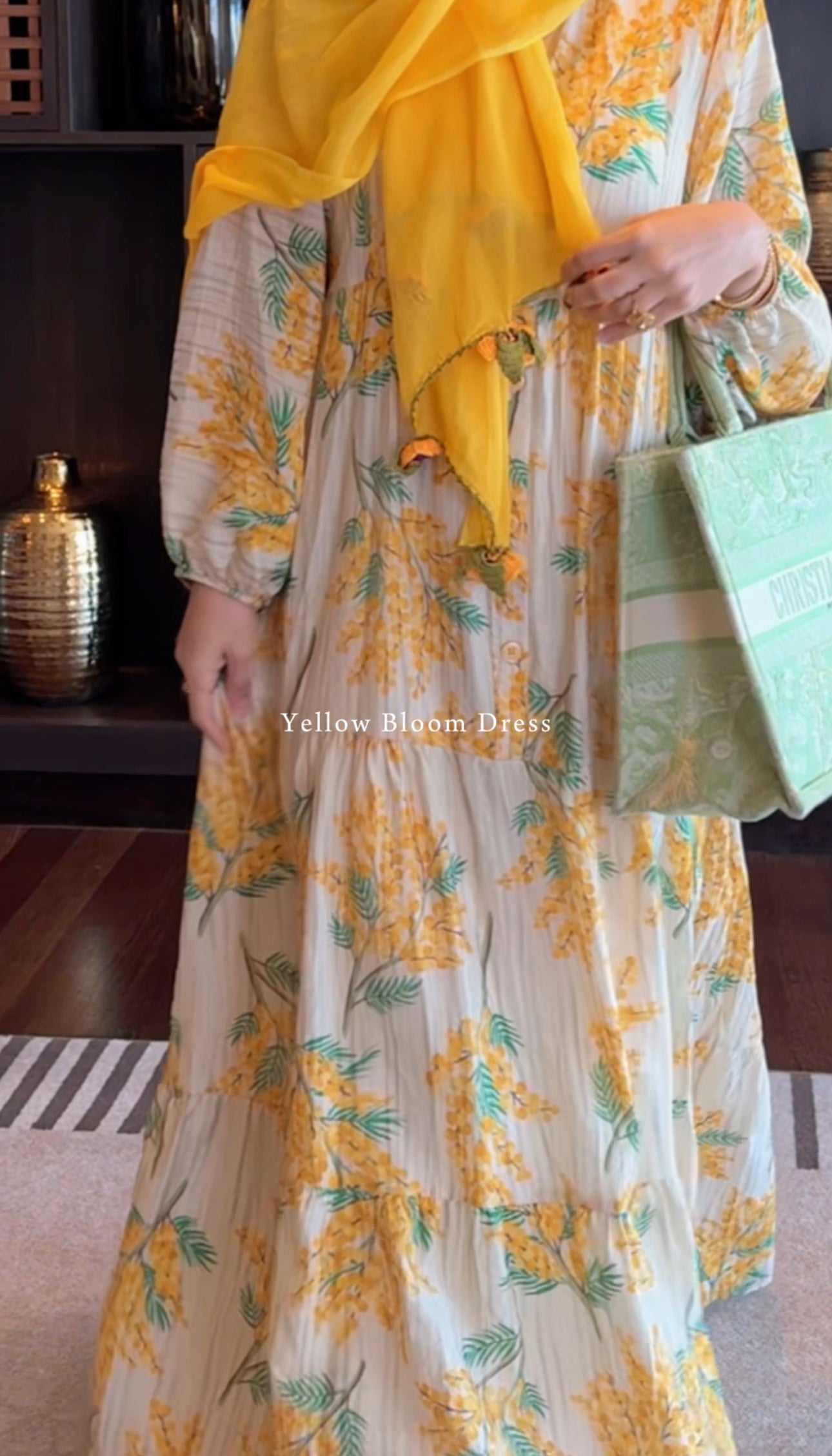 Yellow Bloom Dress