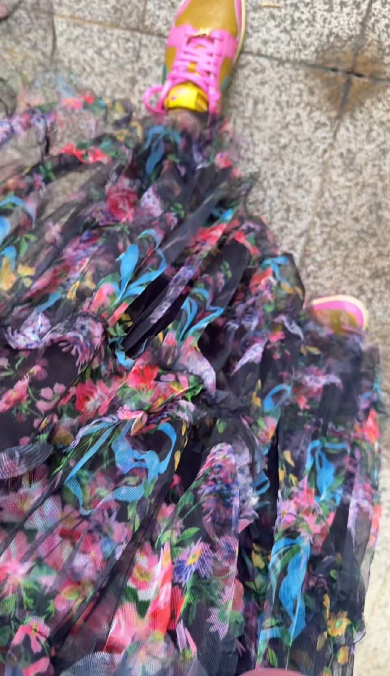 Zimmerman black net dress