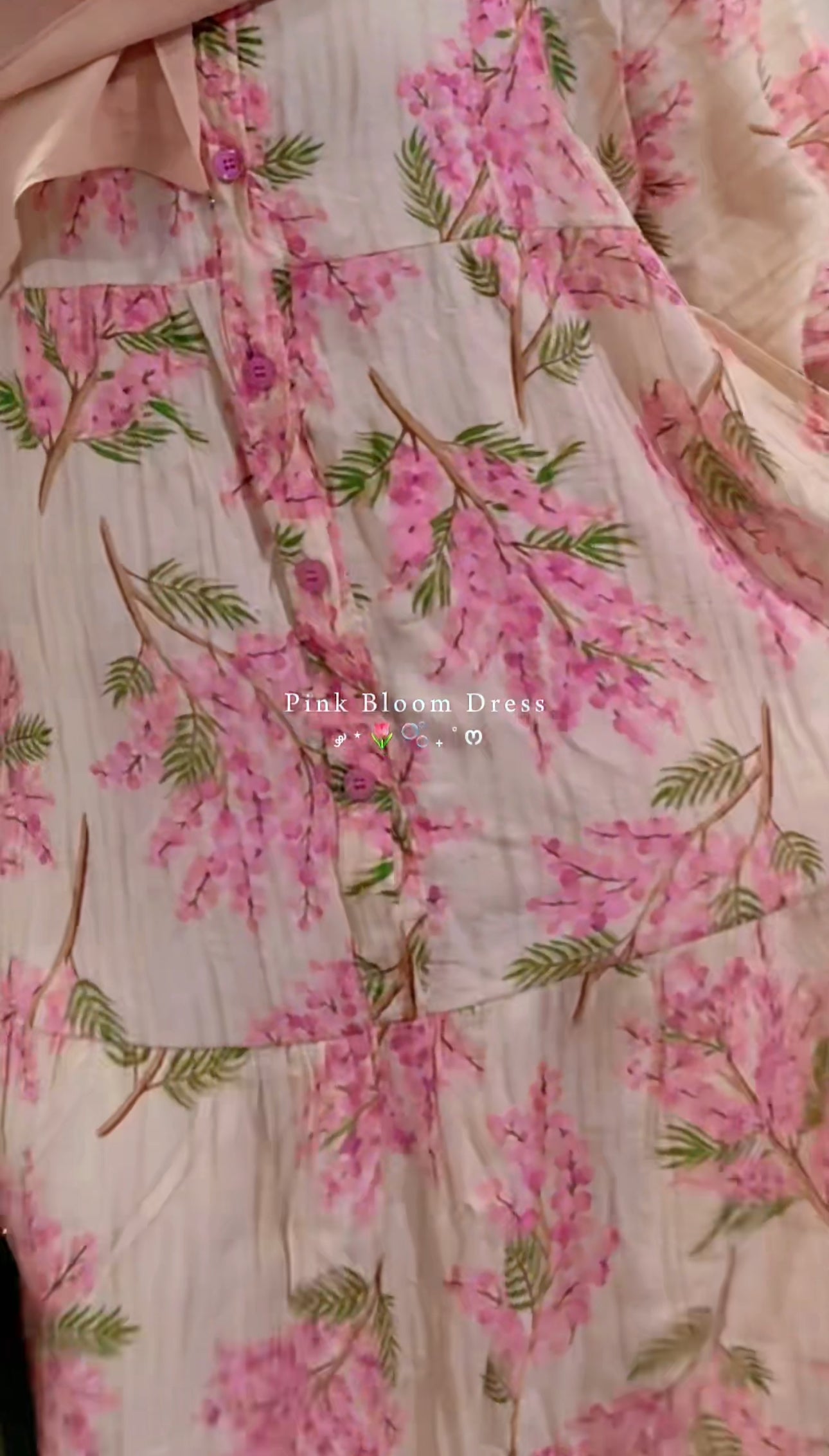 Pink Bloom Dress