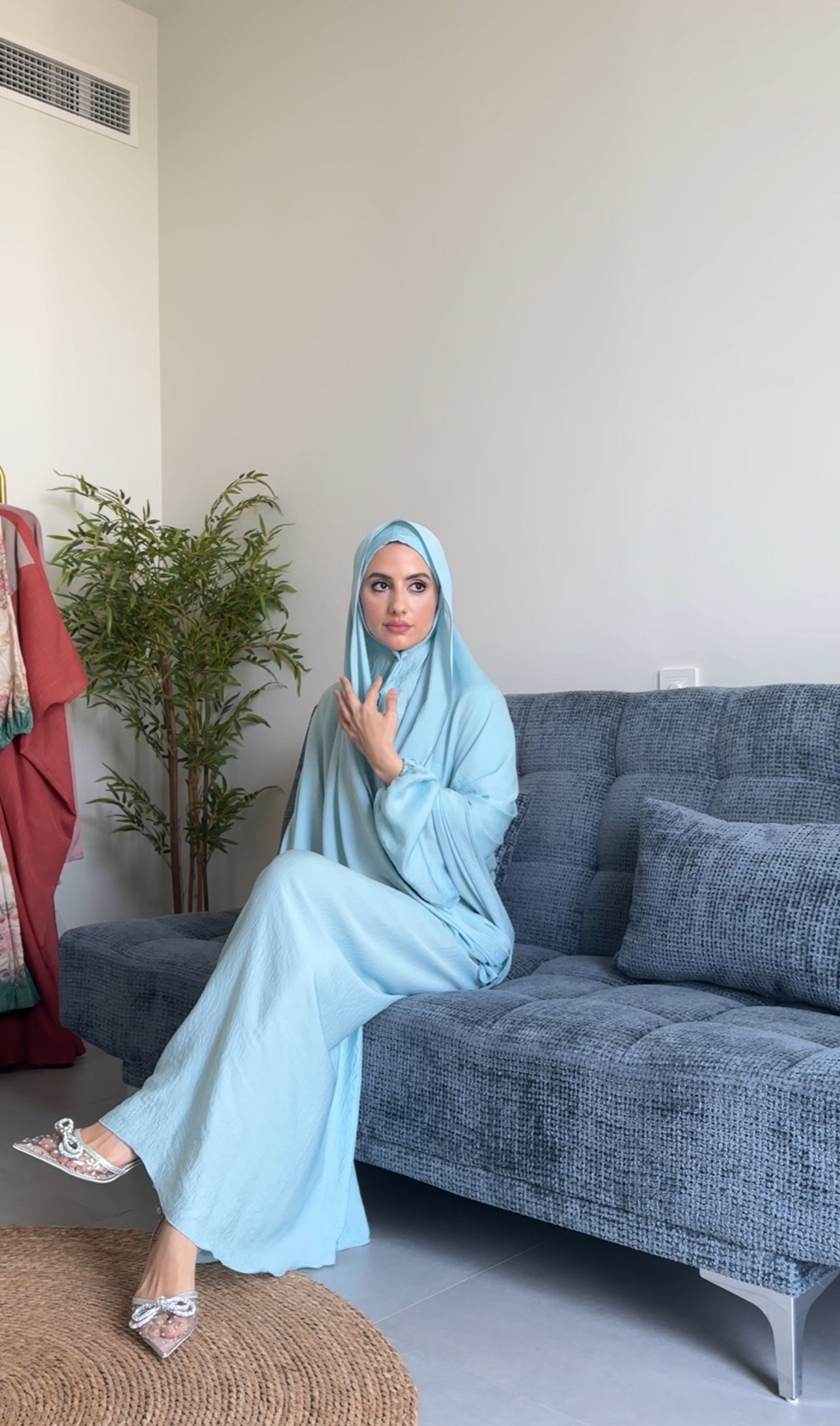 Frozen Elsa Long Scarf Abayah
