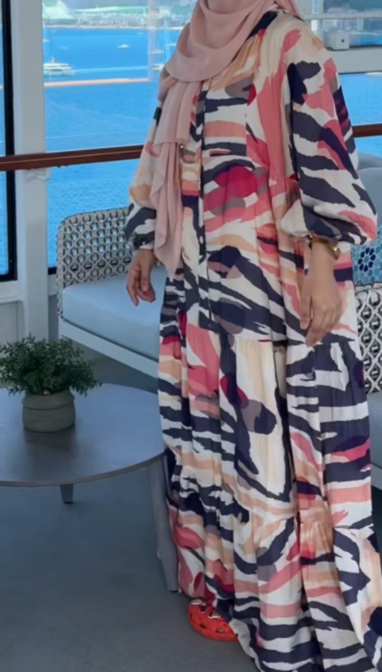 Colorful Pattern Dress