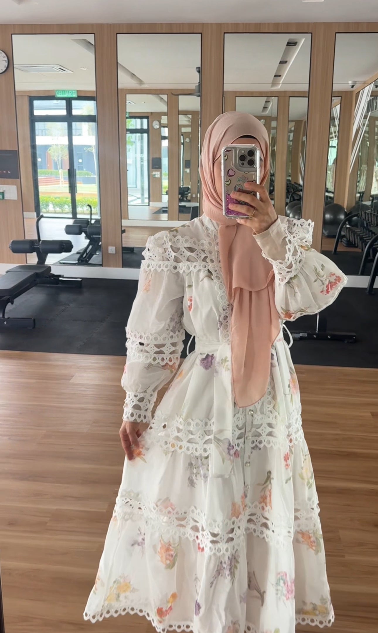 White Zimmerman Dress
