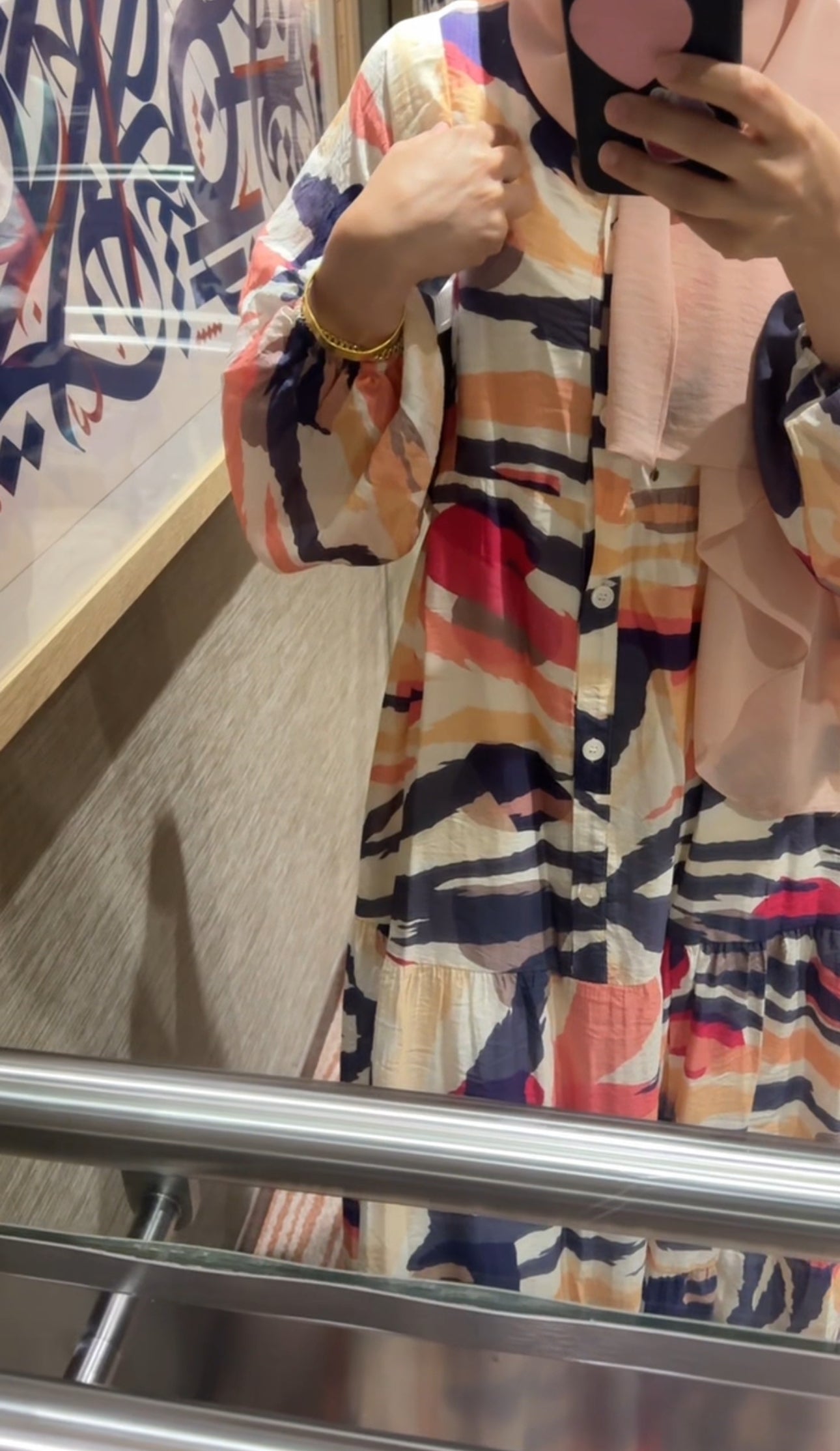 Colorful Pattern Dress