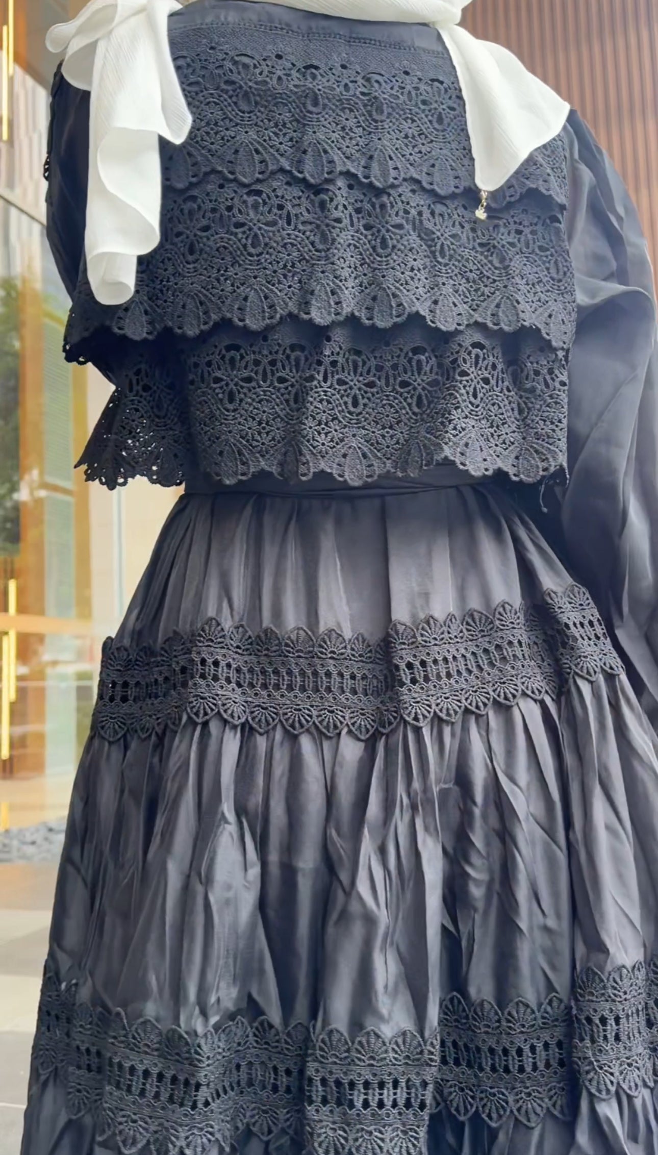 Black Zimmerman Lace Dress