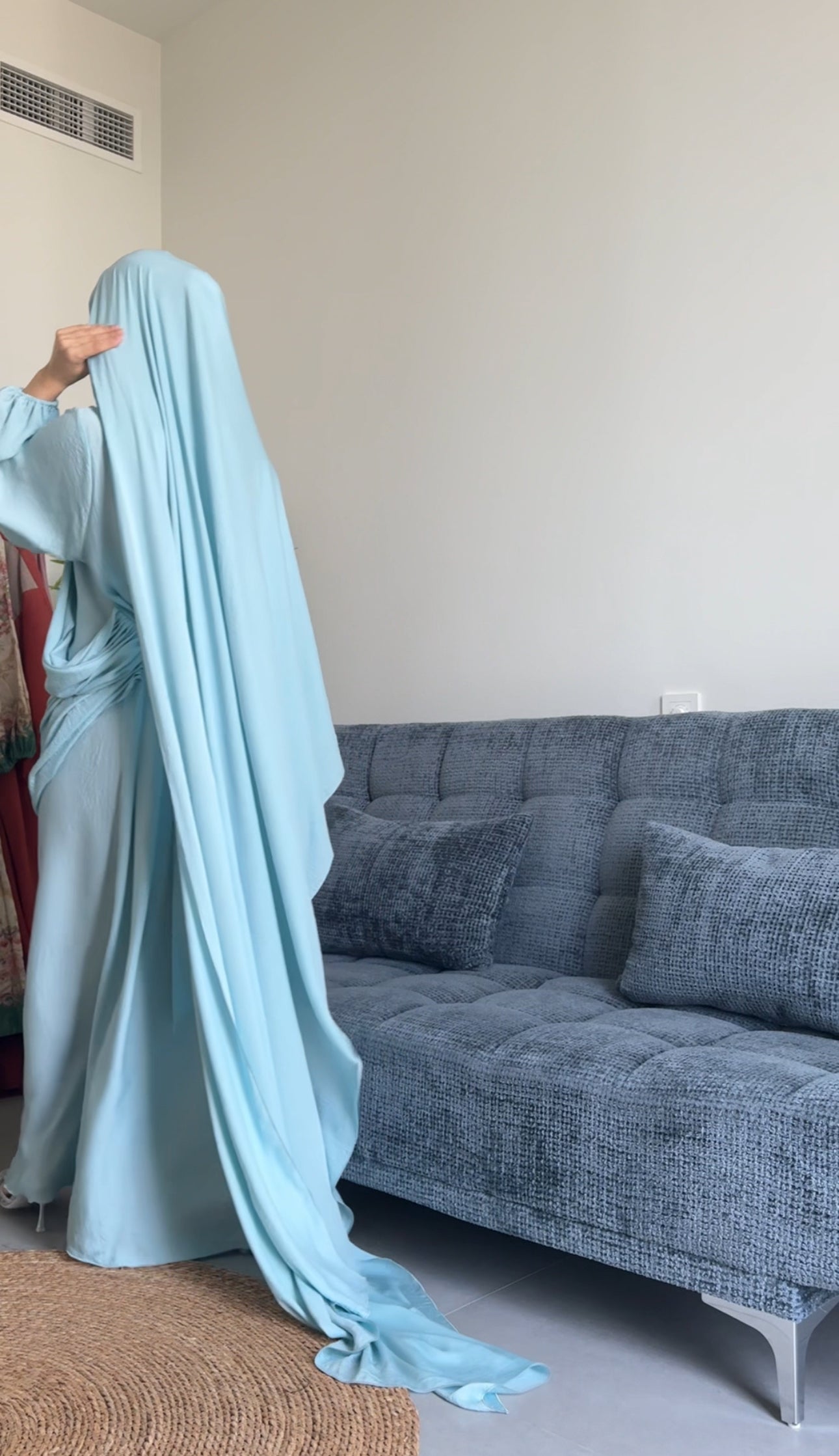Frozen Elsa Long Scarf Abayah