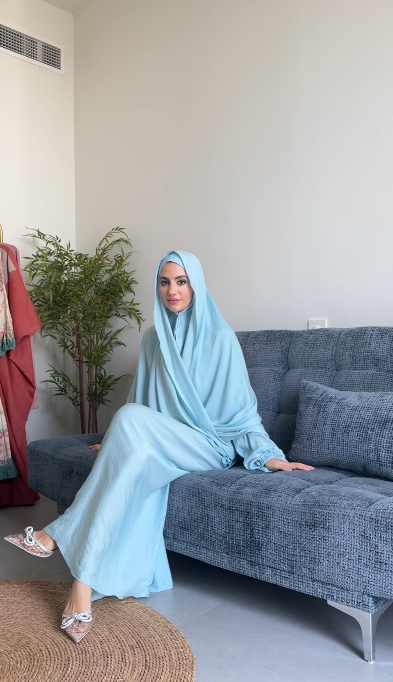 Frozen Elsa Long Scarf Abayah