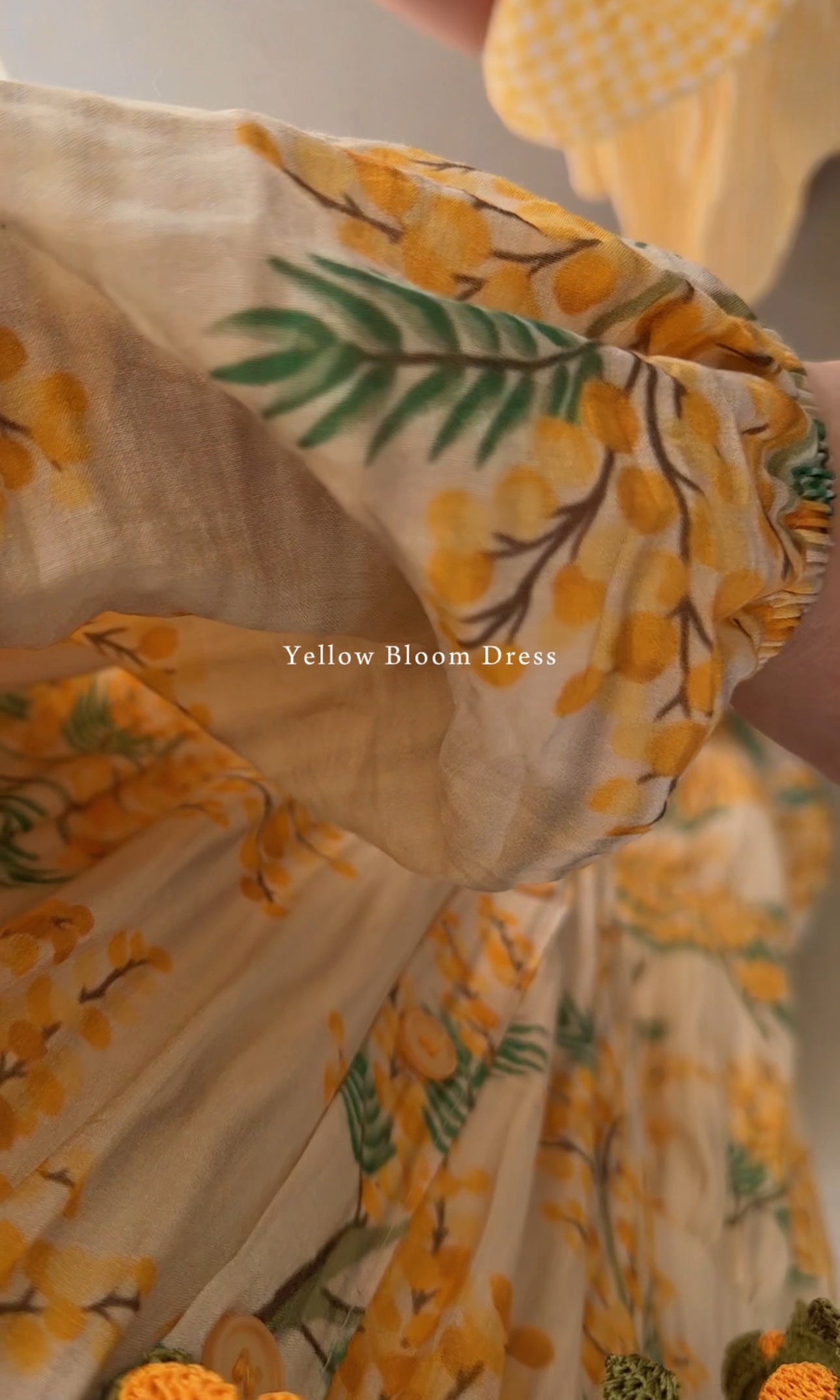 Yellow Bloom Dress