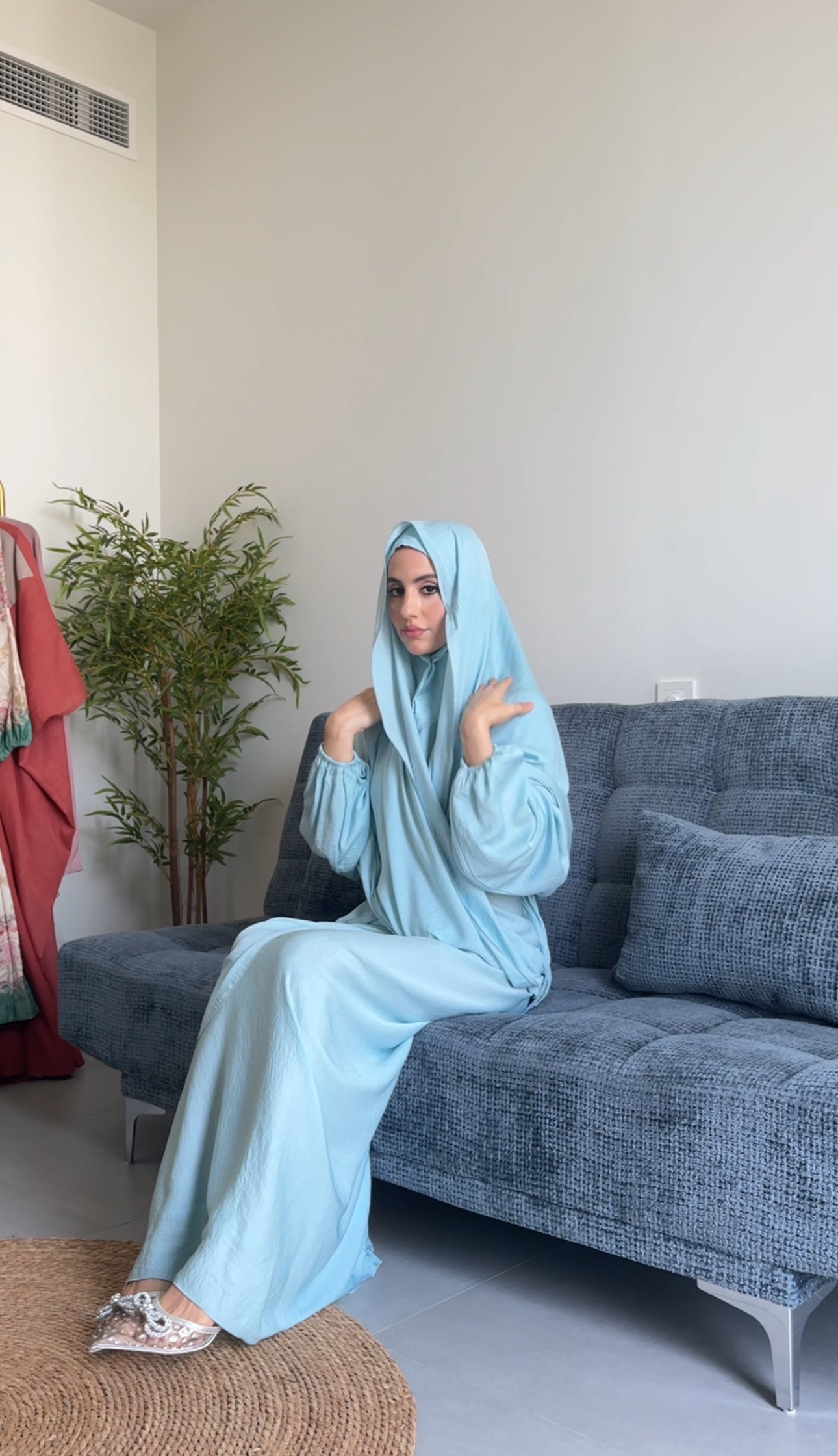 Frozen Elsa Long Scarf Abayah