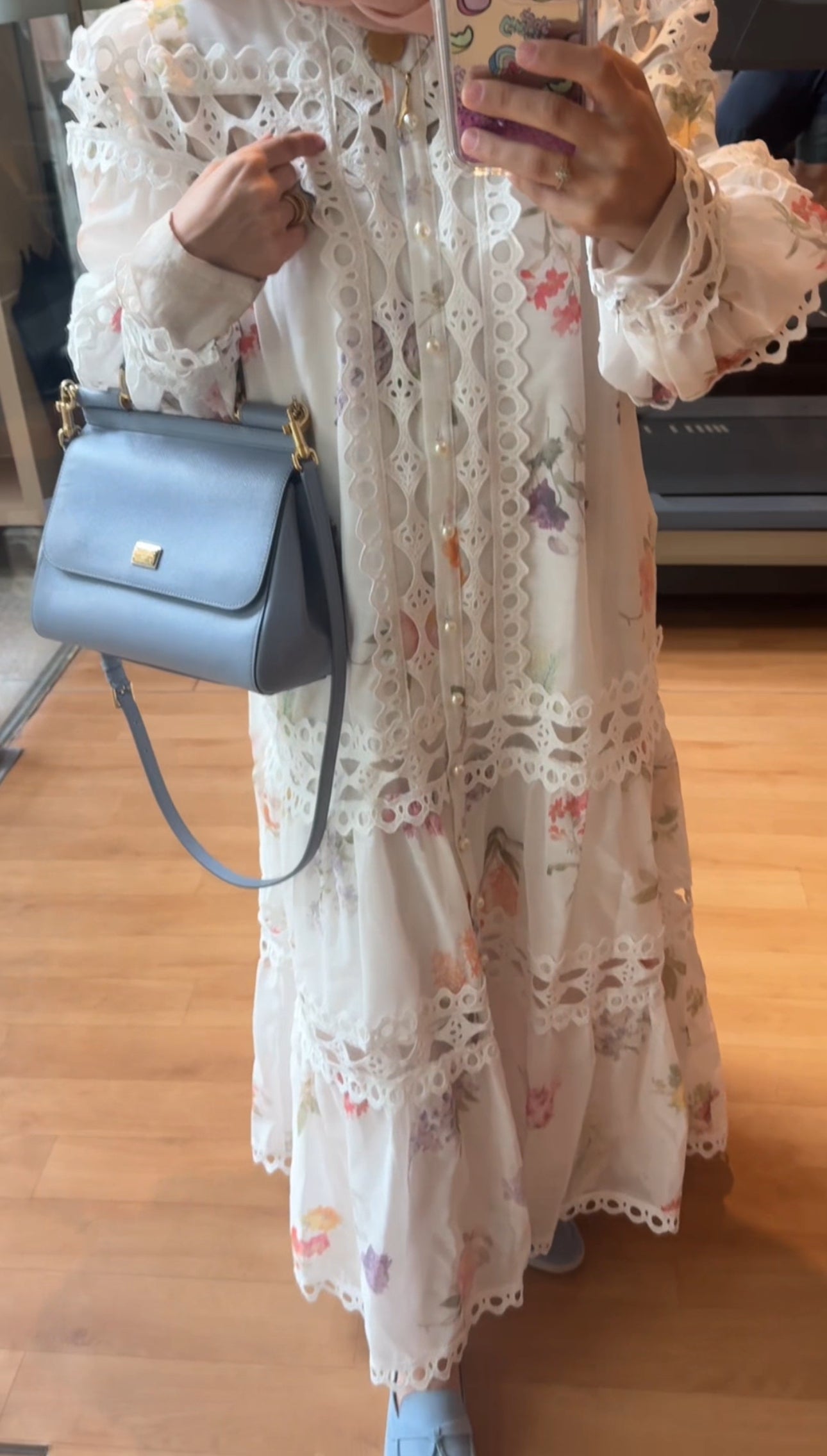 White Zimmerman Dress