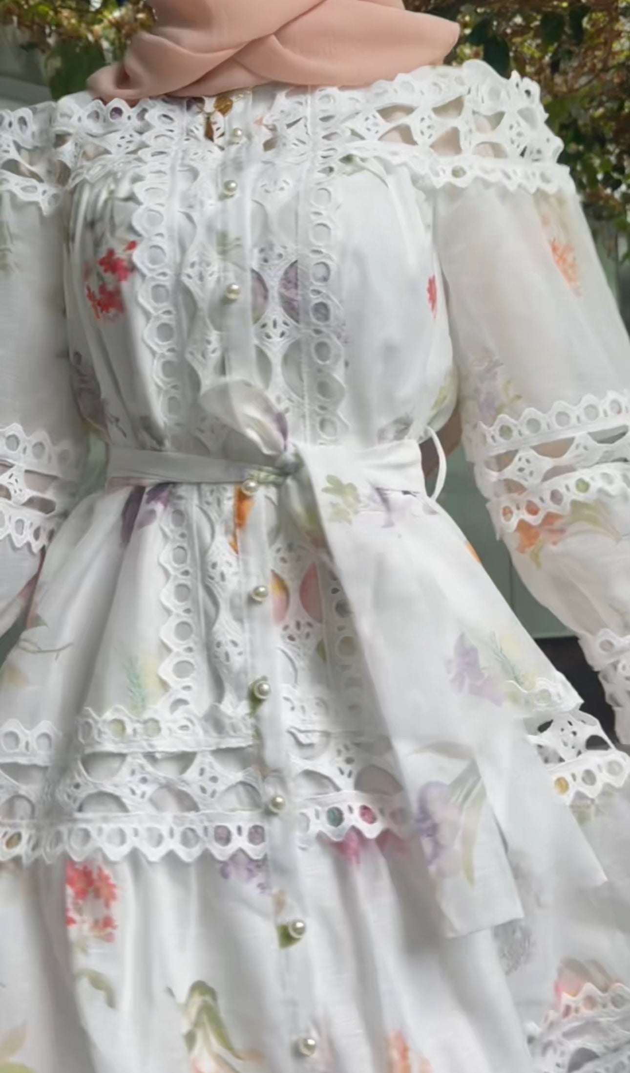 White Zimmerman Dress