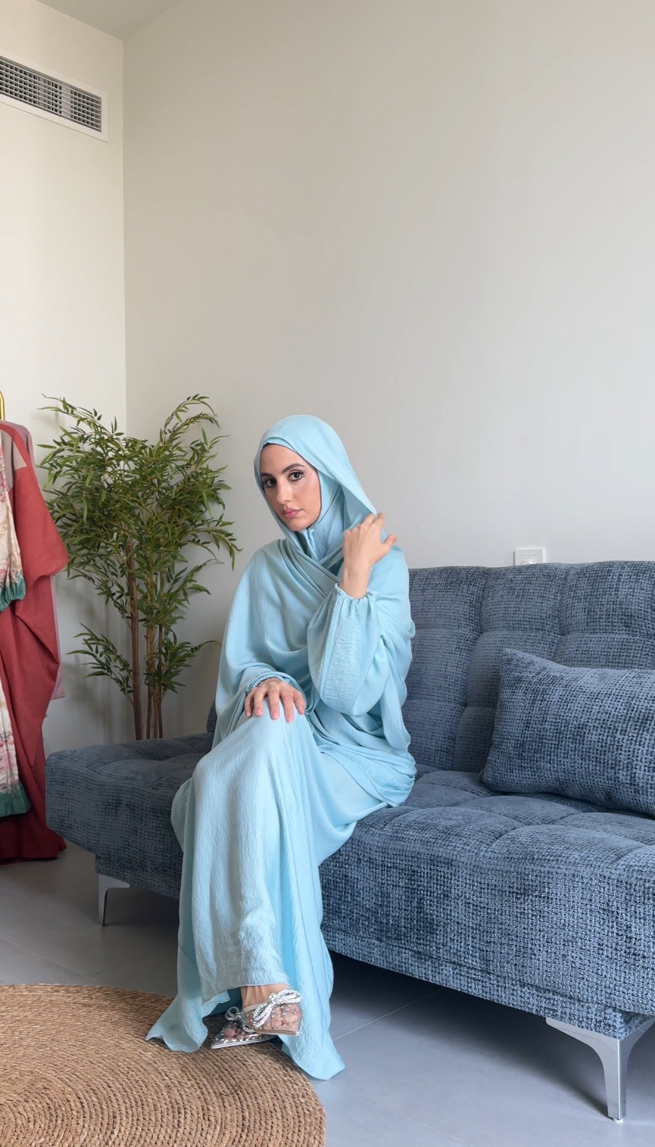 Frozen Elsa Long Scarf Abayah