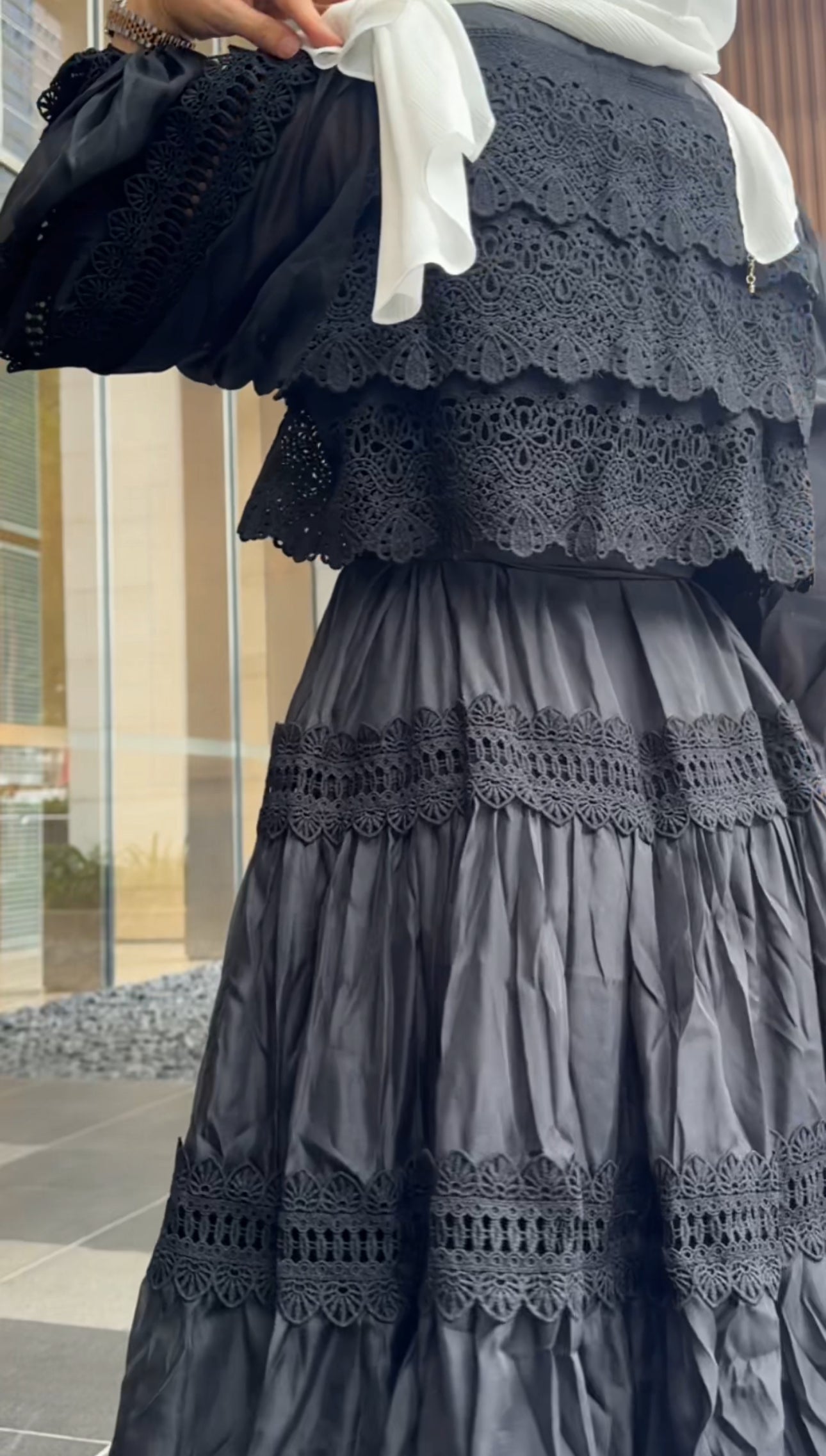 Black Zimmerman Lace Dress