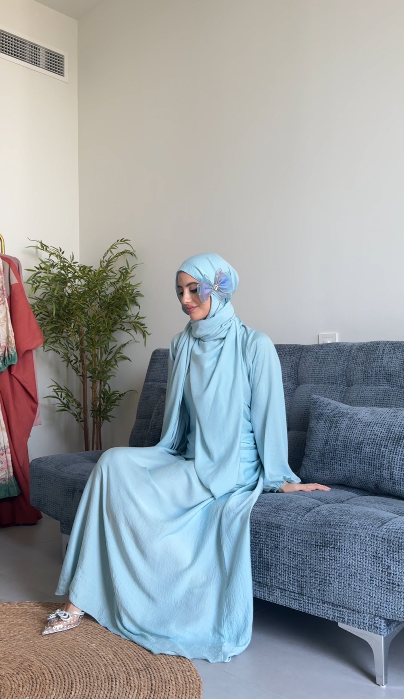 Frozen Elsa Long Scarf Abayah