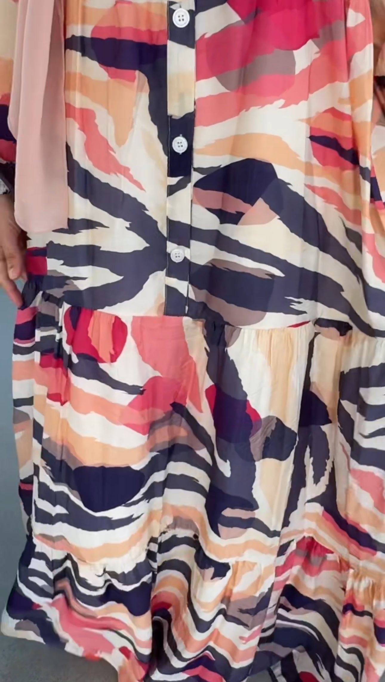 Colorful Pattern Dress