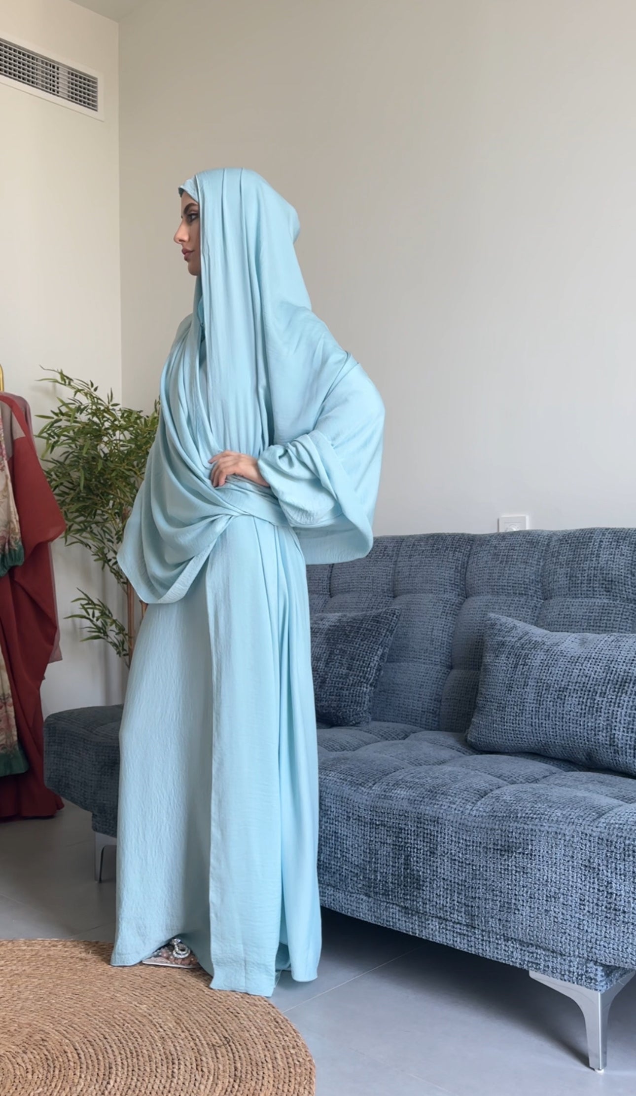 Frozen Elsa Long Scarf Abayah