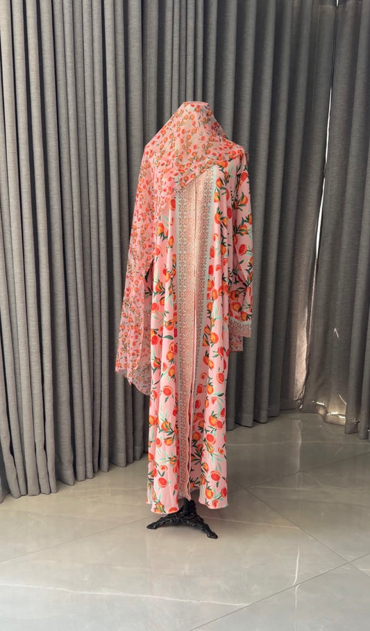 Orange Abayah