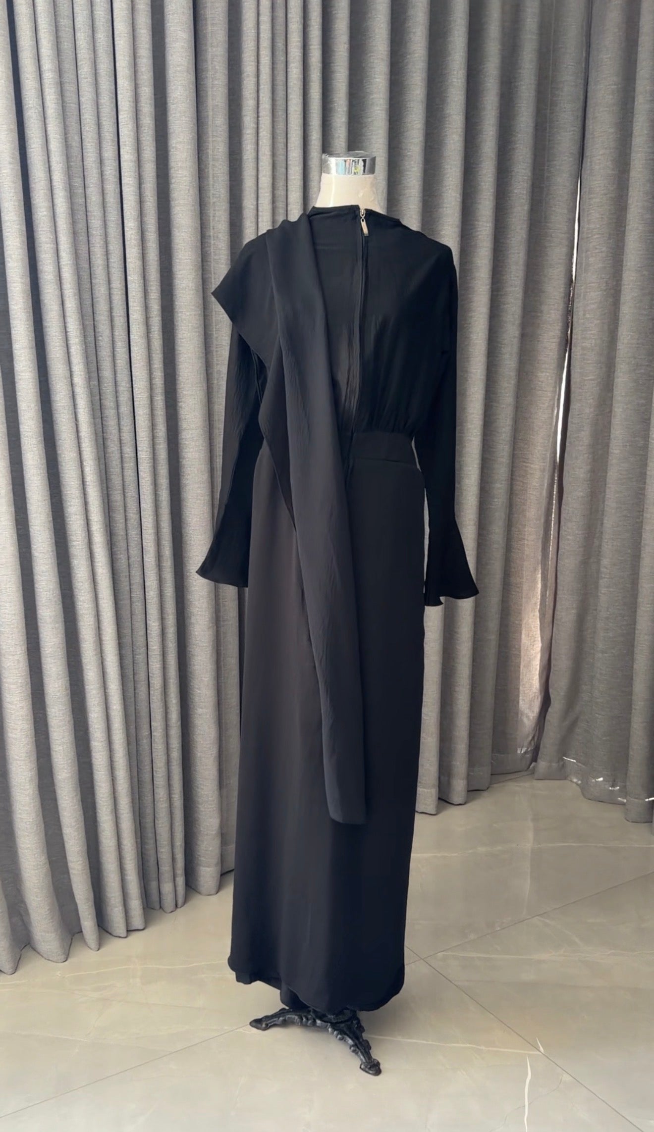 Black Skirt Pant Jumsuit