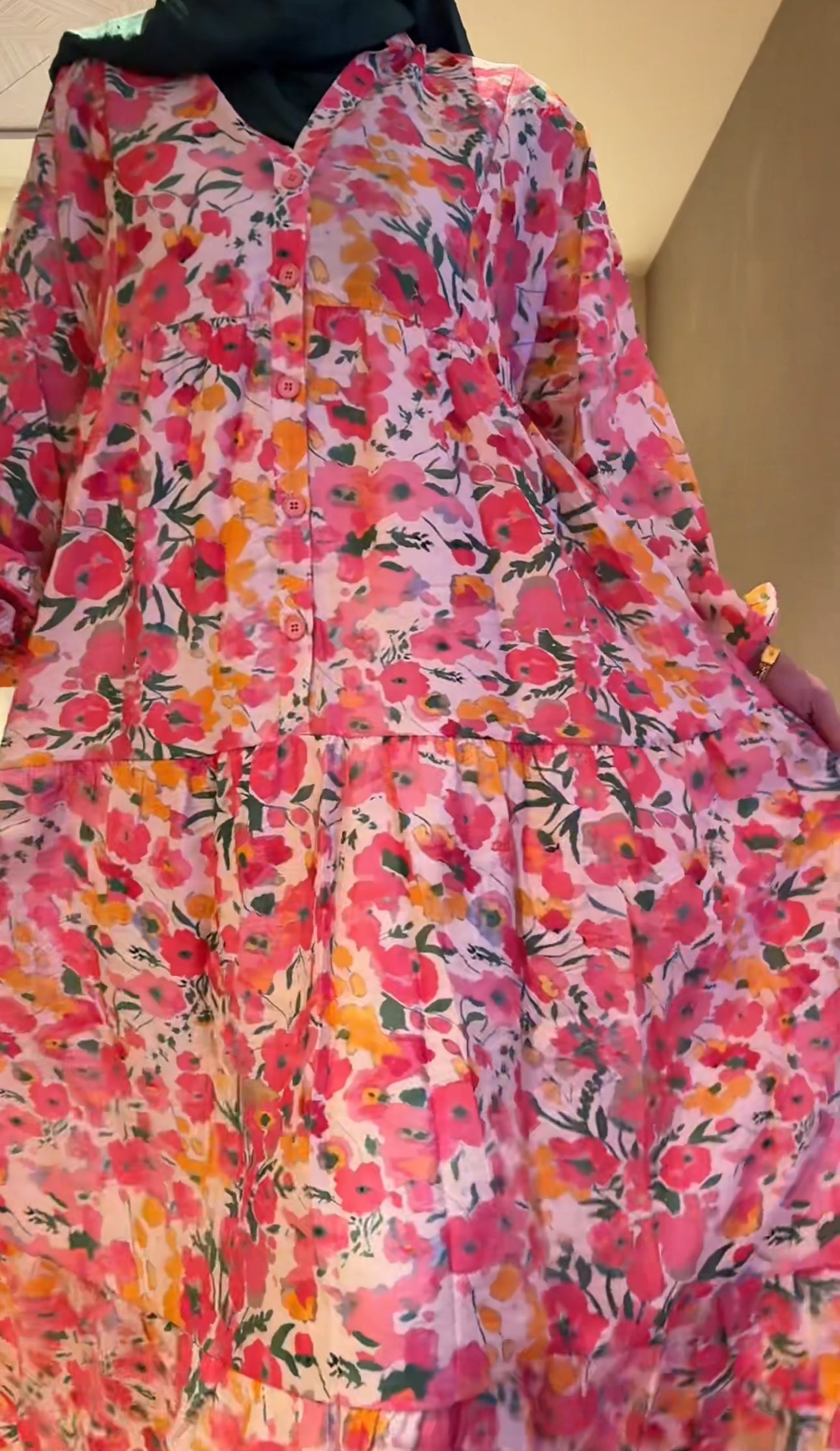 Pink bloom Dress