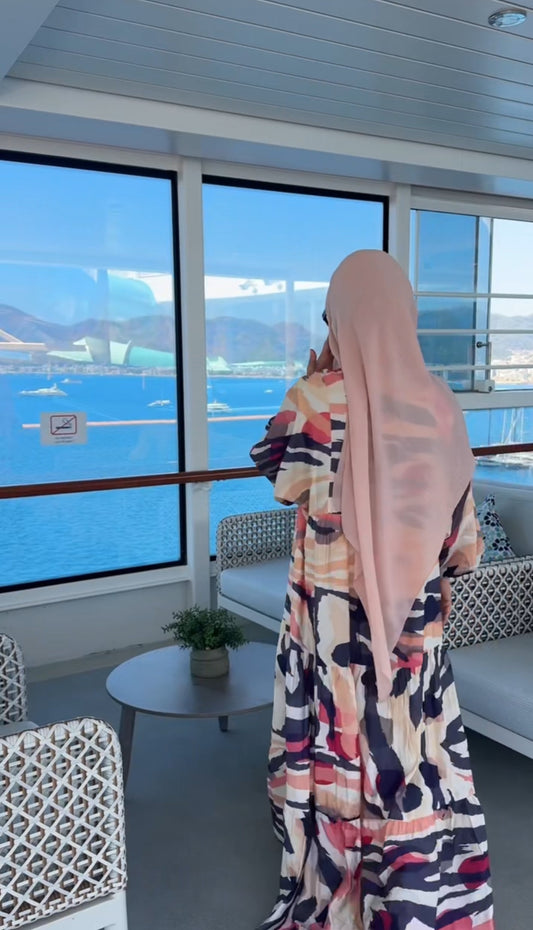 Colorful Pattern Dress