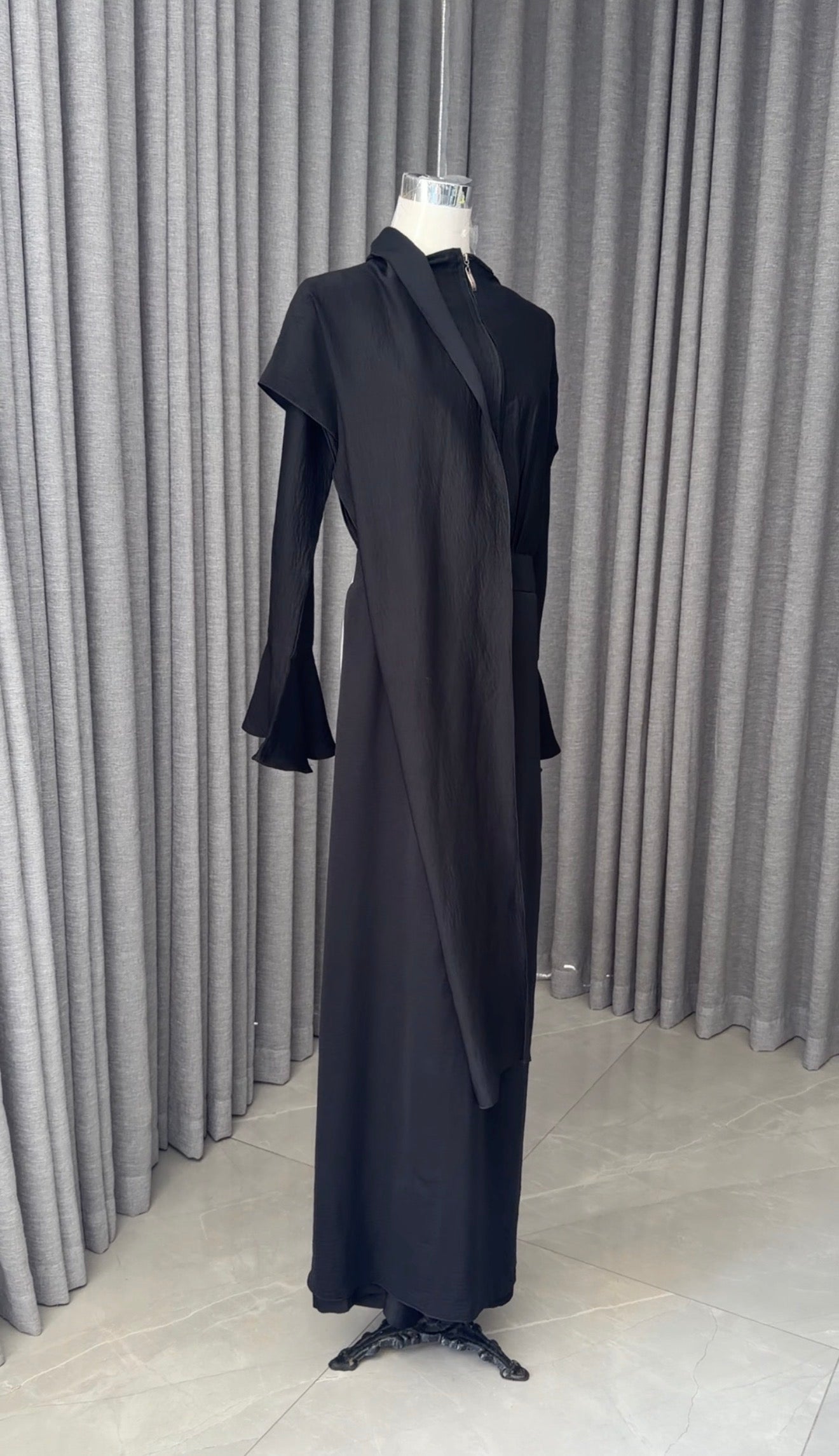 Black Skirt Pant Jumsuit