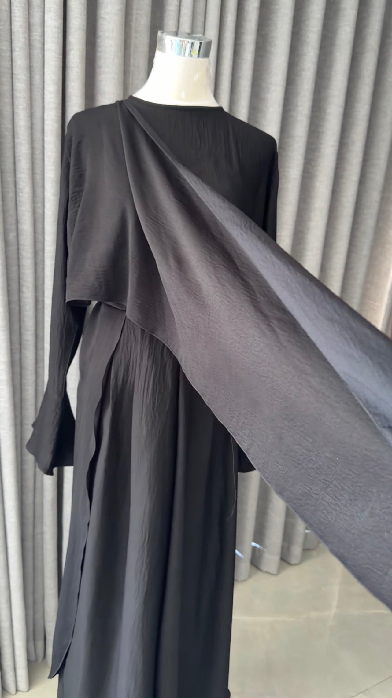 Black Skirt Pant Jumsuit