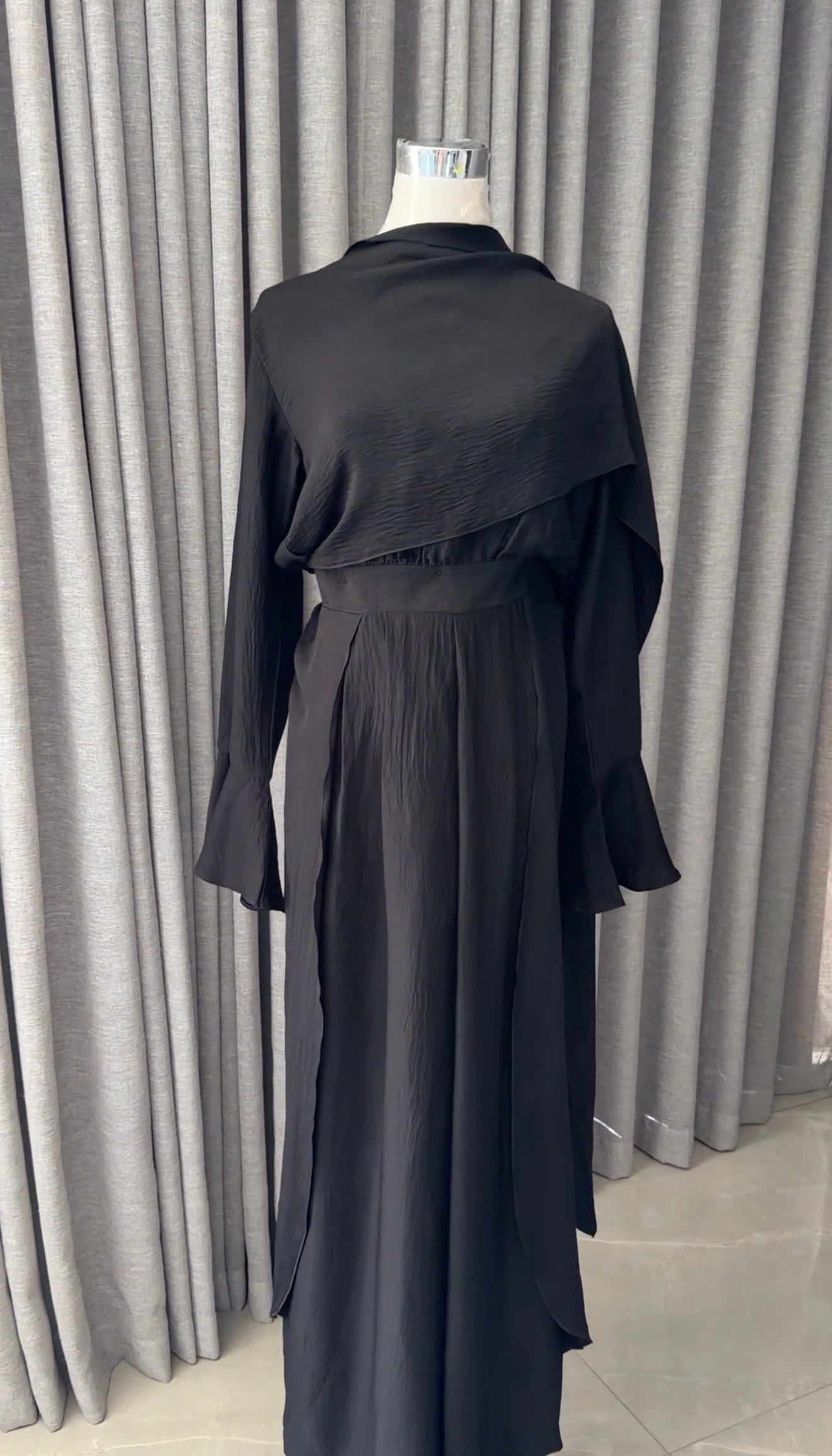 Black Skirt Pant Jumsuit