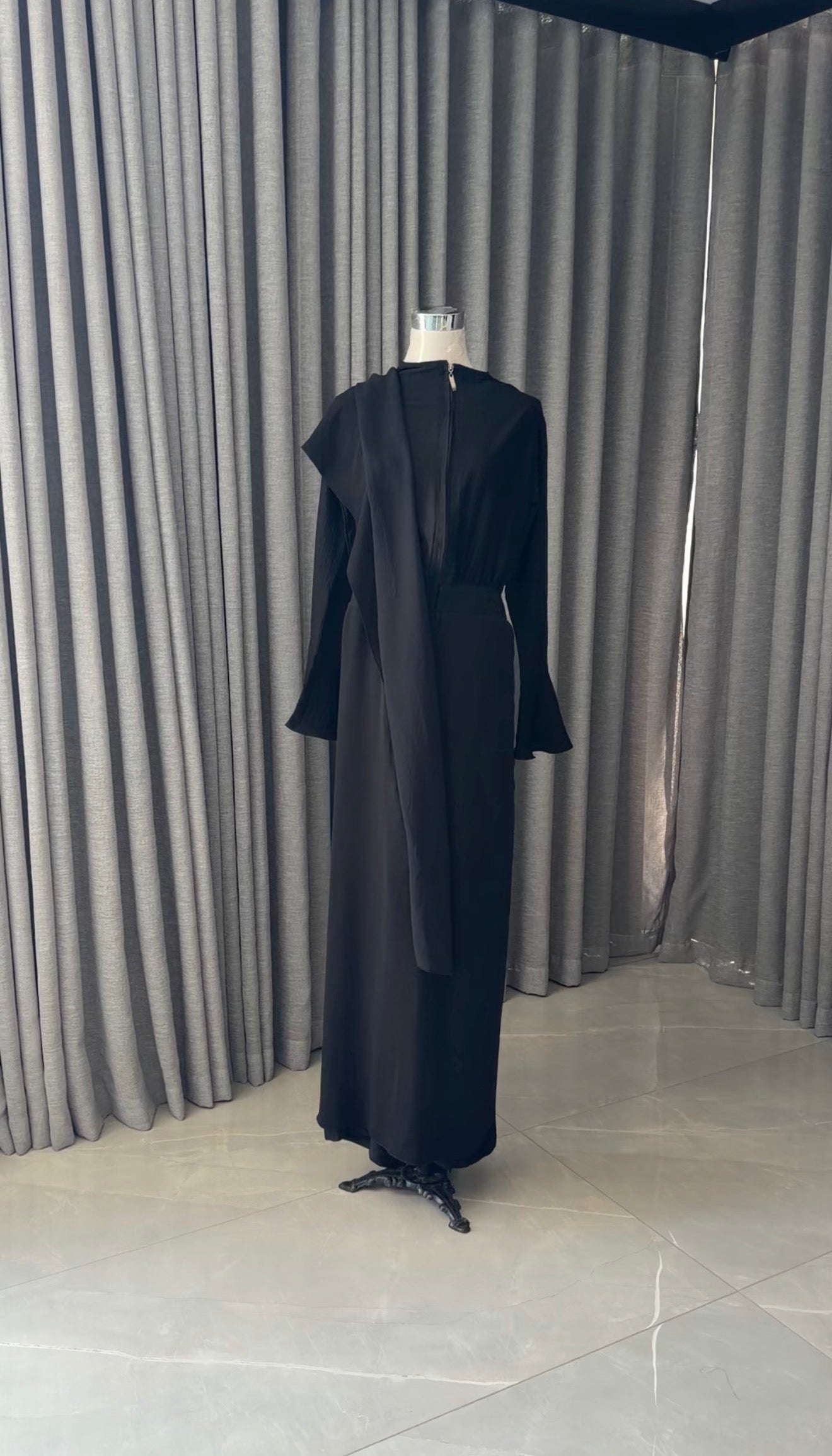 Black versatile jumpsuits