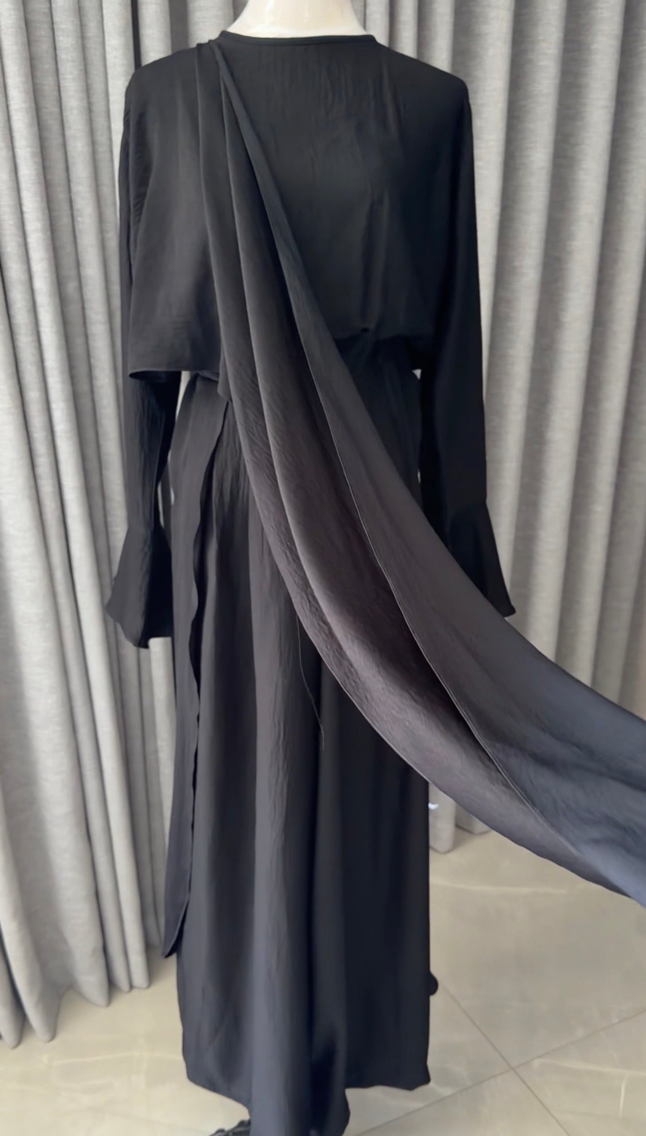 Black Skirt Pant Jumsuit