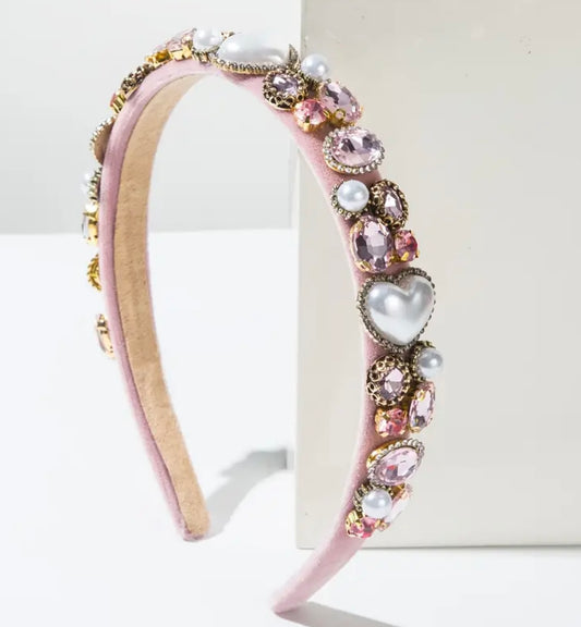 Baby Pink Alice Band