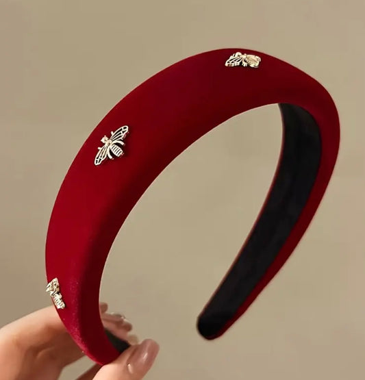 Maroon Velvet Gucci Alice Band
