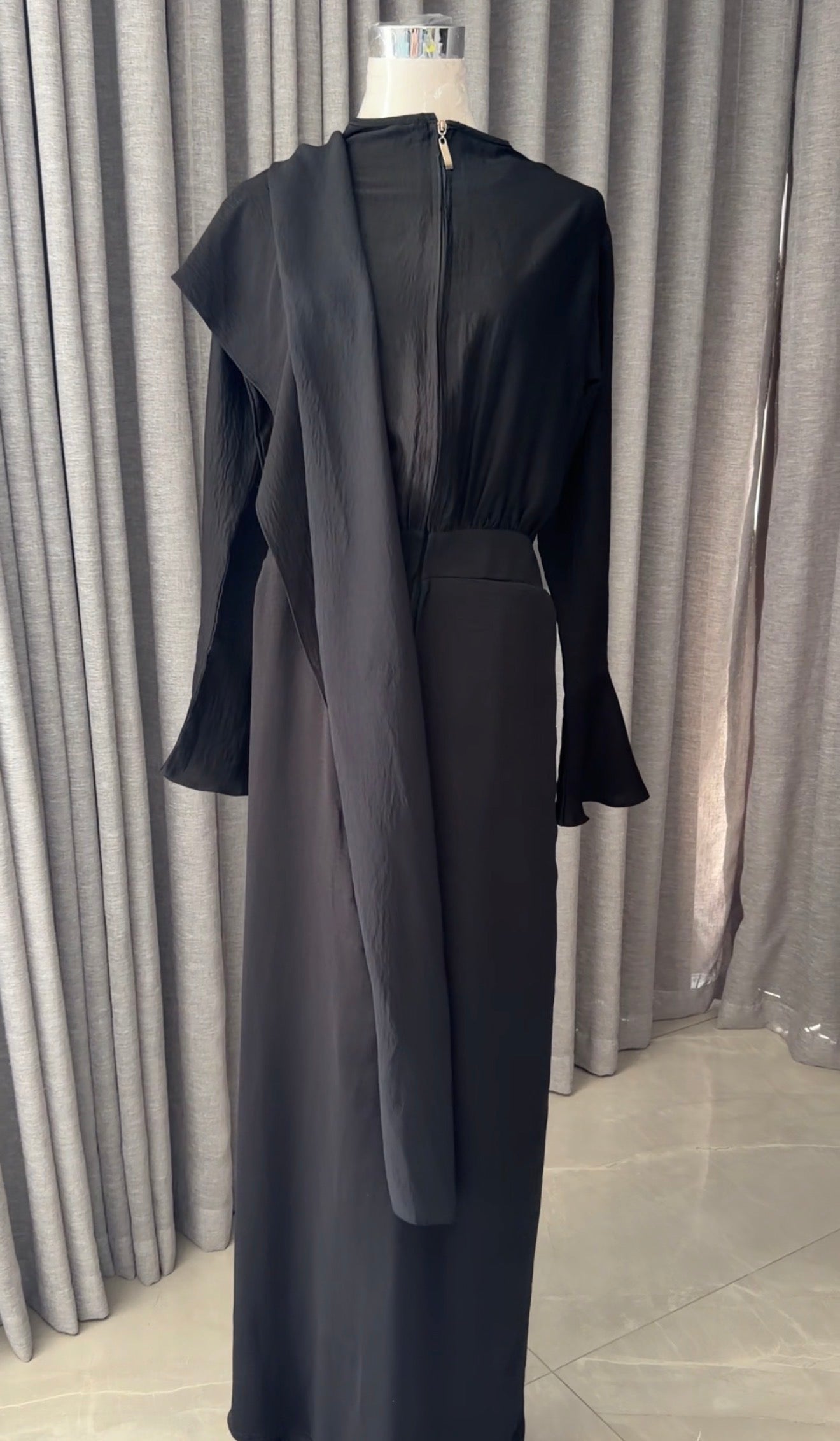 Black versatile jumpsuits