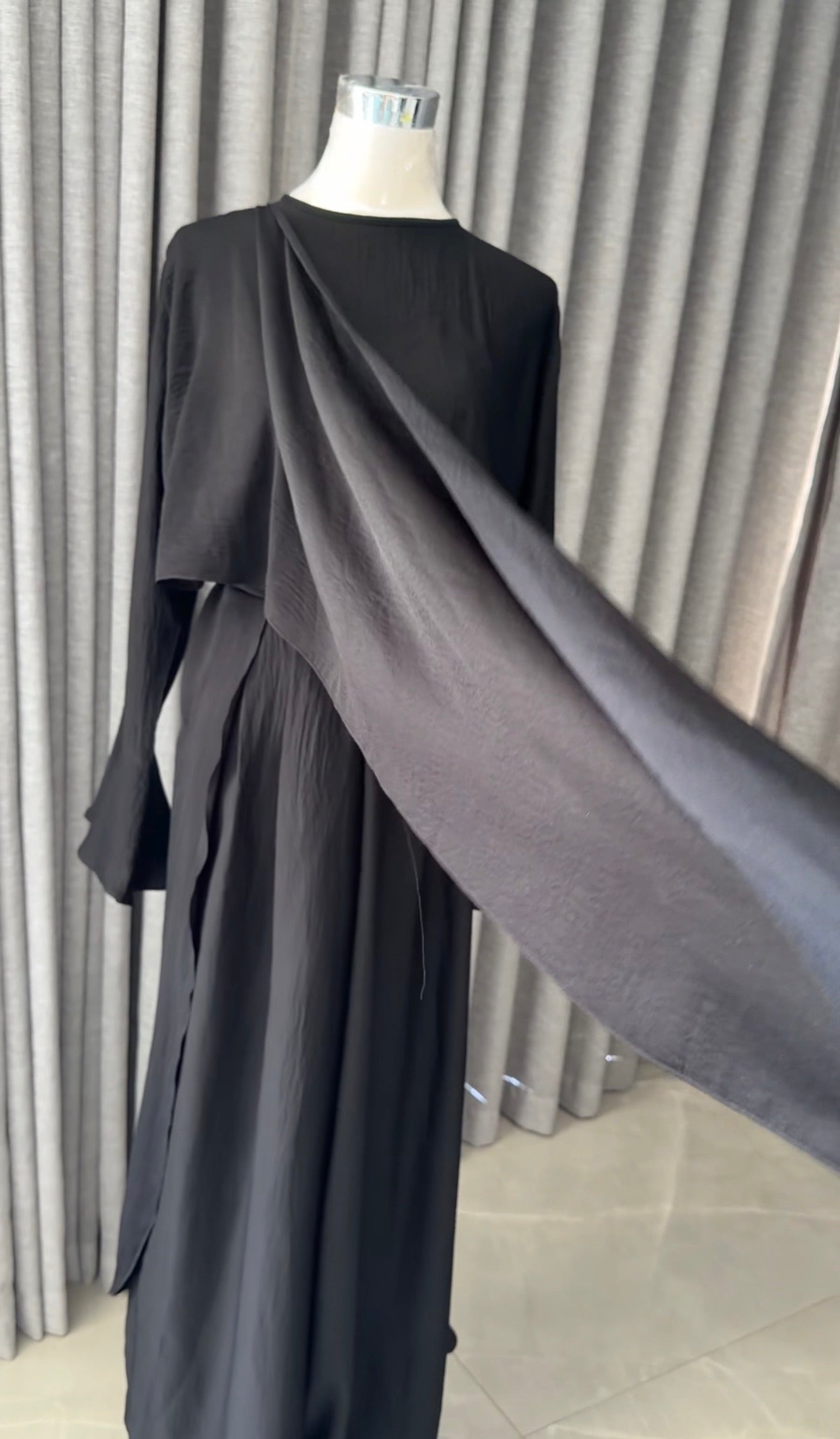 Black versatile jumpsuits