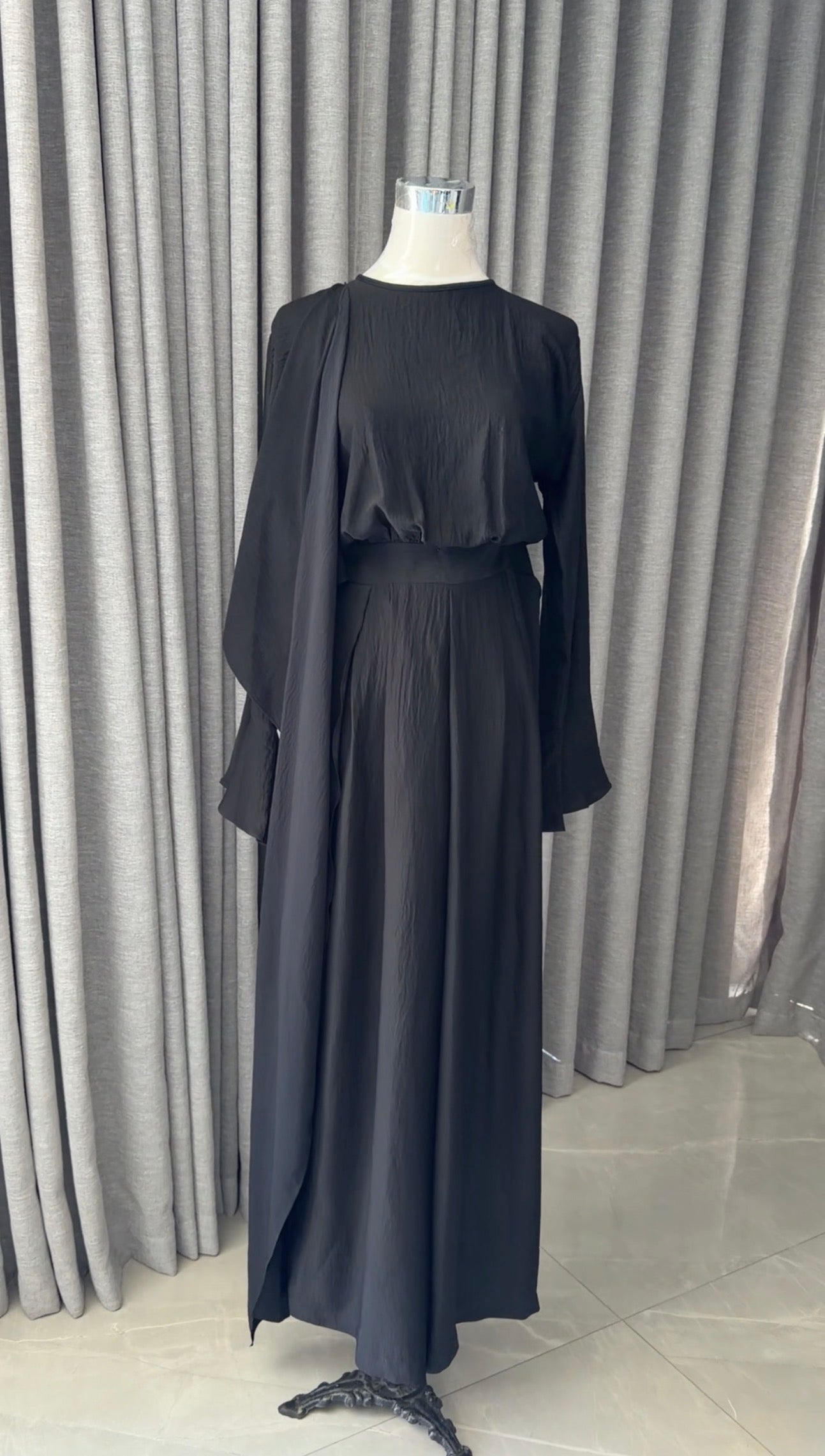 Black Skirt Pant Jumsuit