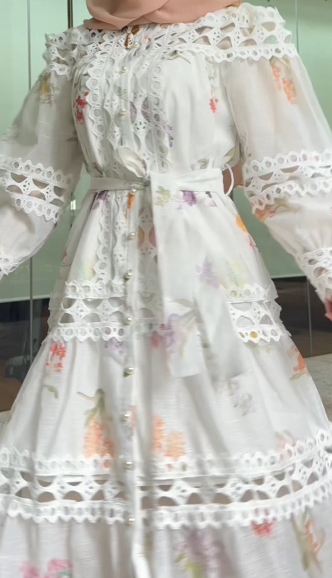 White Zimmerman Dress
