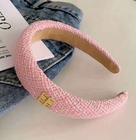 Pink Miu Miu Alice Band