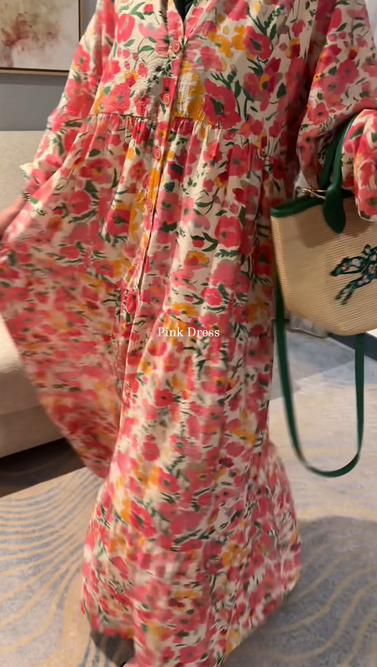 Pink bloom Dress