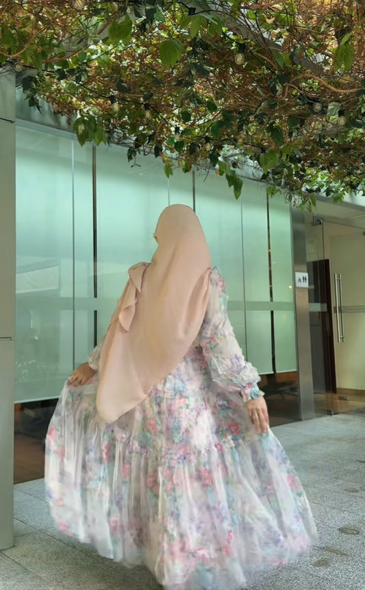 Zimmerman pink net dress