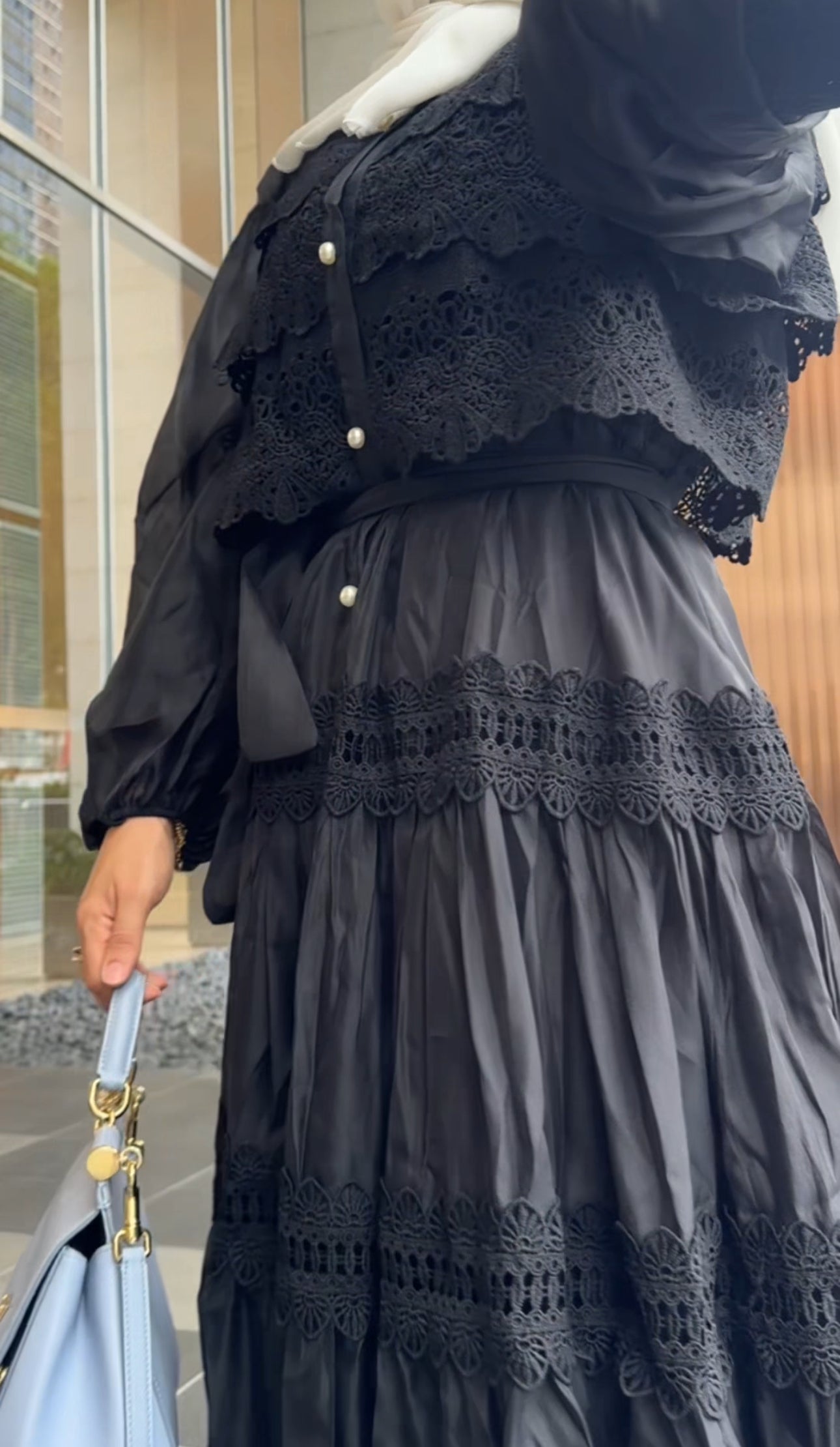 Black Zimmerman Lace Dress