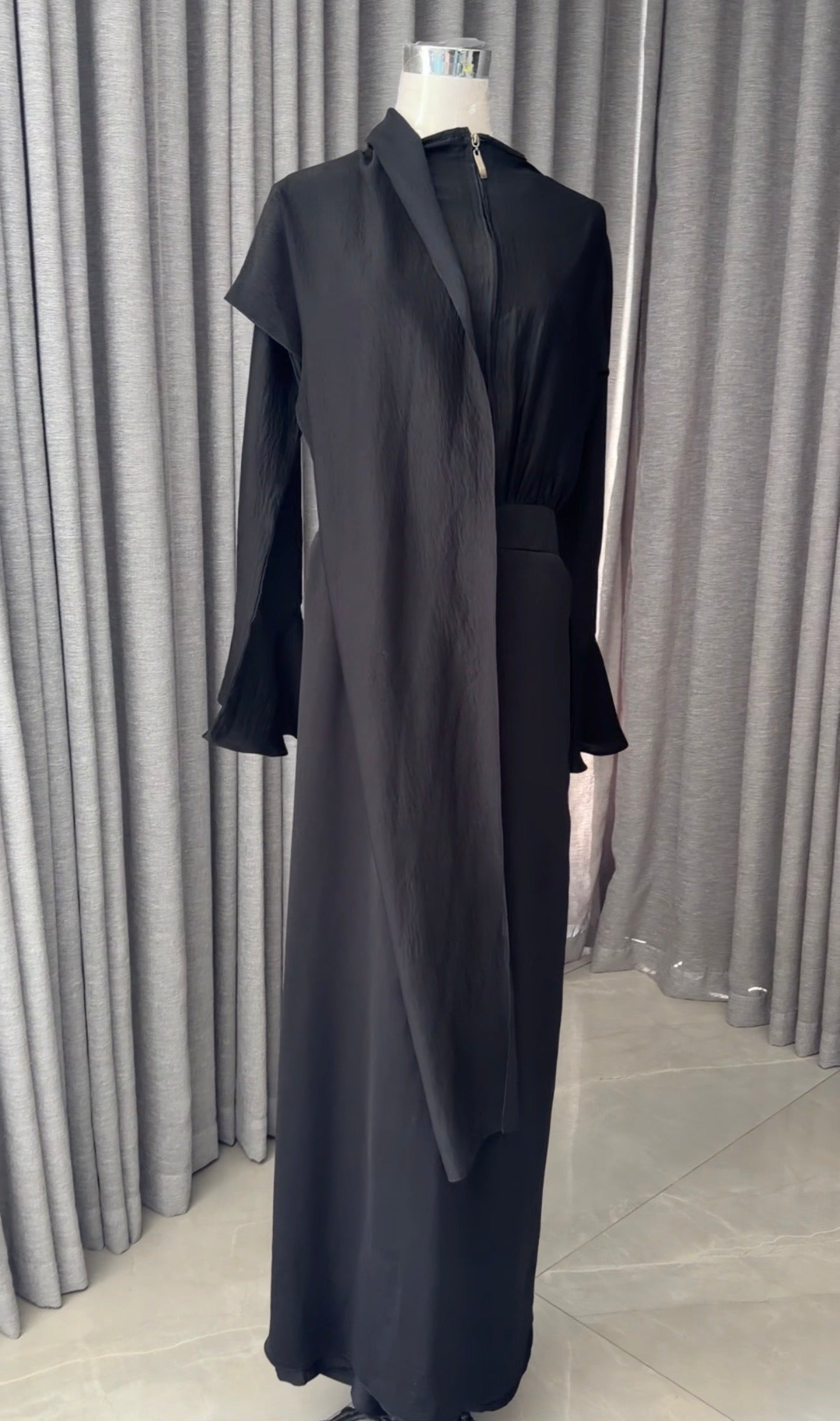 Black Skirt Pant Jumsuit