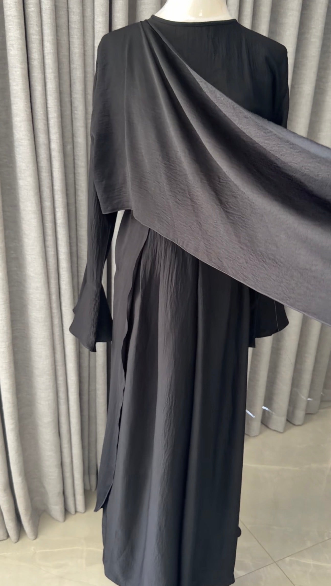 Black versatile jumpsuits